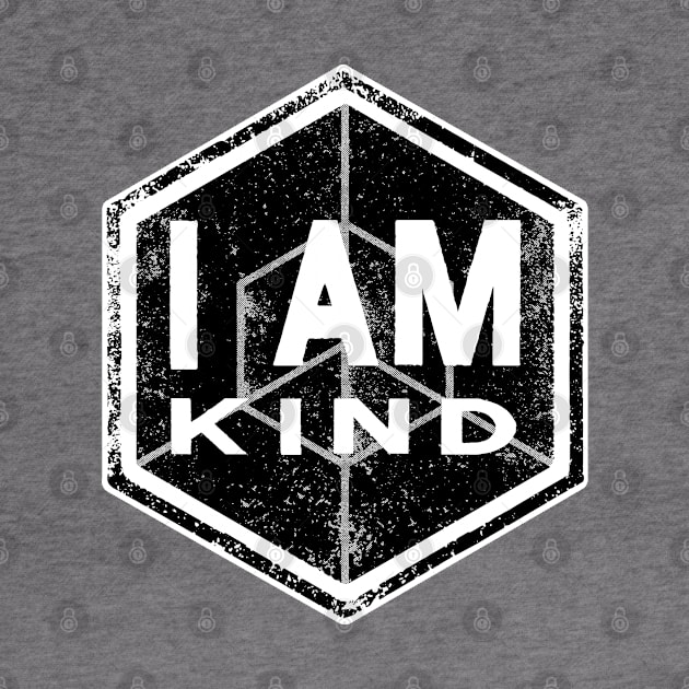 I AM Kind - Affirmation - Black by hector2ortega